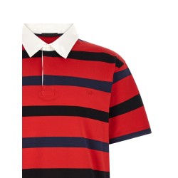 Striped polo shirt
