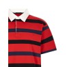 Striped polo shirt