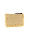 Raffia clutch