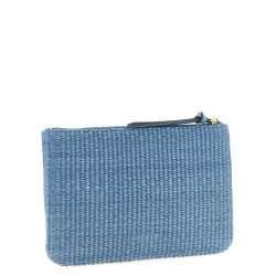 Raffia clutch