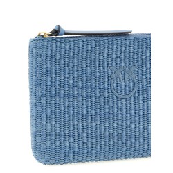 Raffia clutch