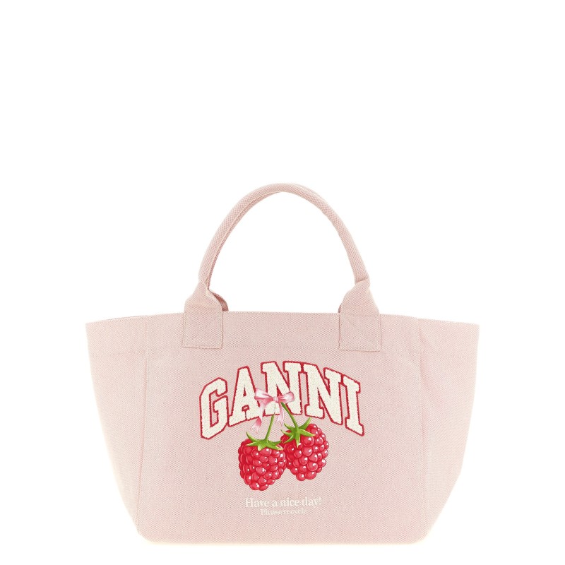 Medium 'Raspberry' shopping bag