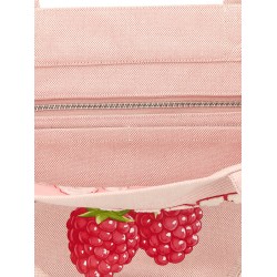Medium 'Raspberry' shopping bag