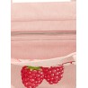 Medium 'Raspberry' shopping bag