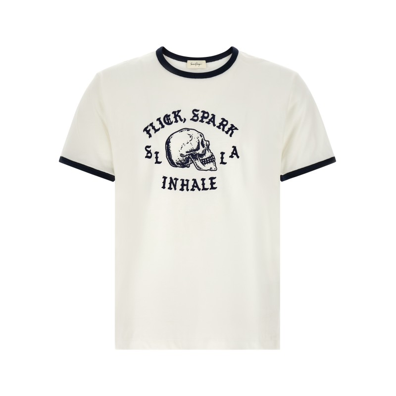 'Flick, Spark, Inhale Ringer' T-shirt