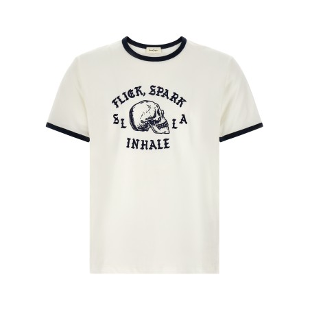 'Flick, Spark, Inhale Ringer' T-shirt