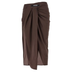 'Le Jupe Paréo' midi skirt