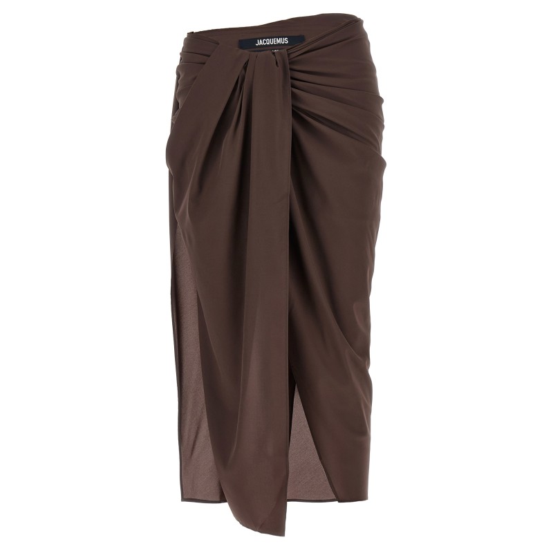 'Le Jupe Paréo' midi skirt