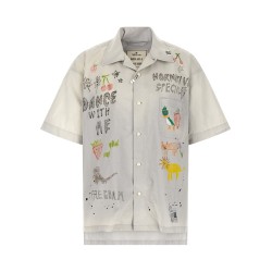 Graffiti print shirt
