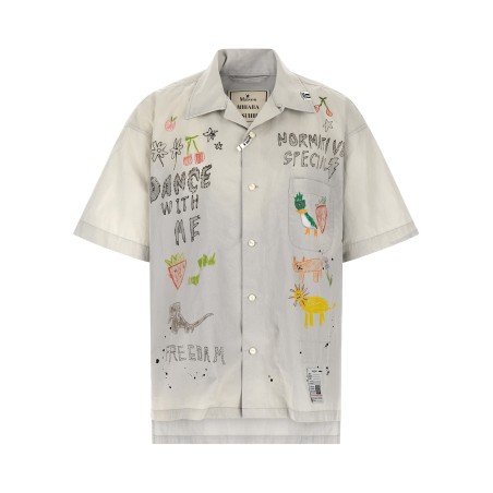 Graffiti print shirt