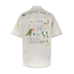 Graffiti print shirt