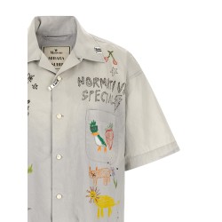 Graffiti print shirt