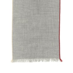 Contrast border scarf