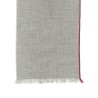 Contrast border scarf