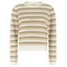 Striped cotton sweater