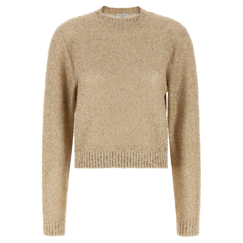 Micro sequin sweater