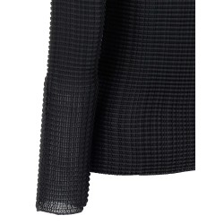 'Wooly Pleats' blouse