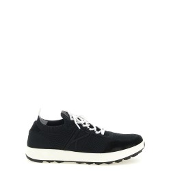 Technical cotton sneakers
