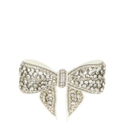 'Crystal Embellished Bow' hair clip