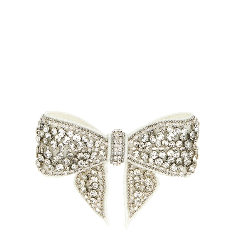'Crystal Embellished Bow' hair clip
