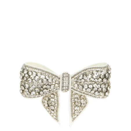 'Crystal Embellished Bow' hair clip