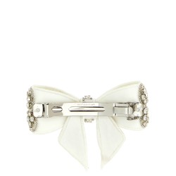 'Crystal Embellished Bow' hair clip