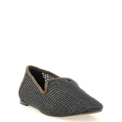'Embroidery' mesh loafers
