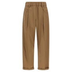'Track' poplin pants