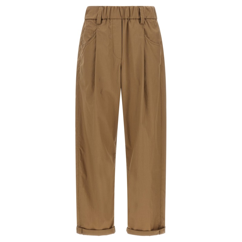 'Track' poplin pants