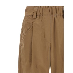 'Track' poplin pants