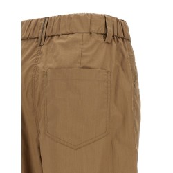 'Track' poplin pants
