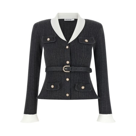 Ribbed cardigan