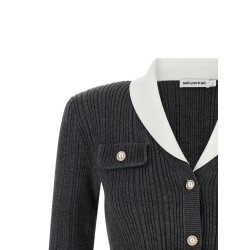 Ribbed cardigan