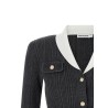 Ribbed cardigan