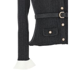 Ribbed cardigan