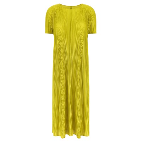 'Mellow Pleats' dress