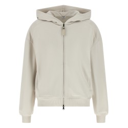 'Shiny Zipper Pull' hoodie