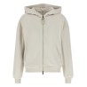 'Shiny Zipper Pull' hoodie