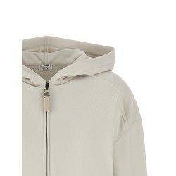 'Shiny Zipper Pull' hoodie