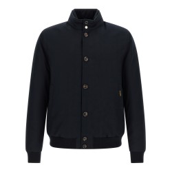 'Janos' bomber jacket - 'Acqua' line