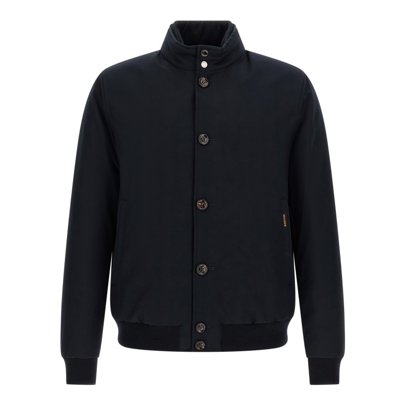 'Janos' bomber jacket - 'Acqua' line