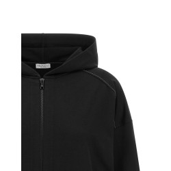 'Shiny Trims' hoodie