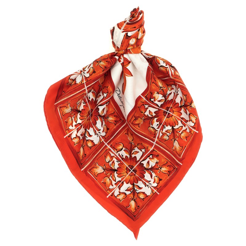 'Maiolica' scarf