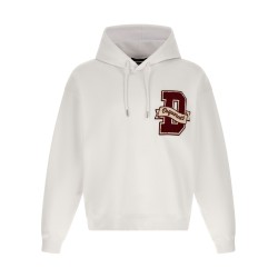 Logo patch hoodie