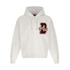 Logo patch hoodie
