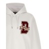 Logo patch hoodie
