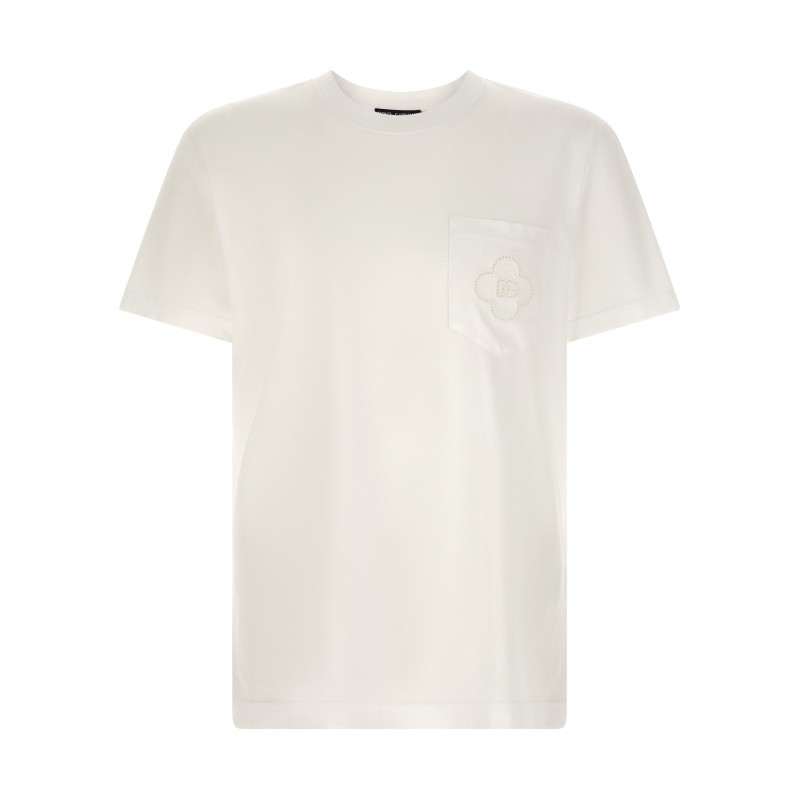 Openwork logo t-shirt