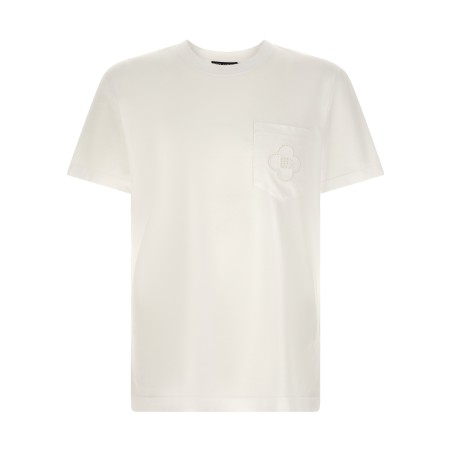Openwork logo t-shirt