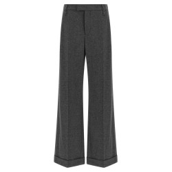 Wool and cashmere pants