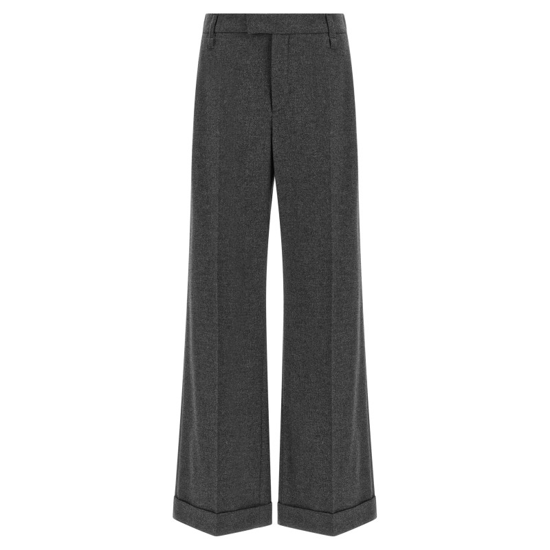 Wool and cashmere pants